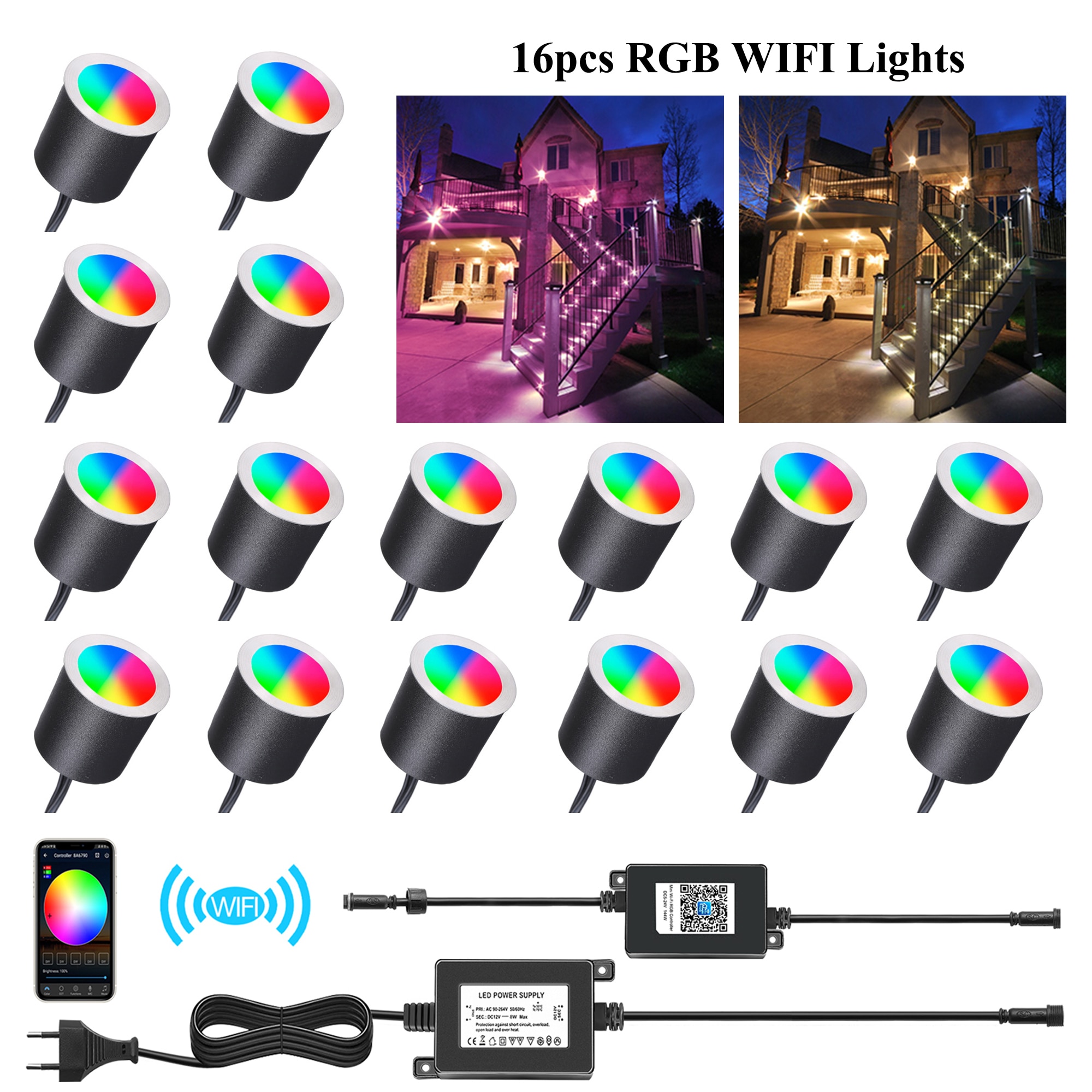 RGB WIFI LED Ÿ  Ʈ, dc12 v, IP67, ߿,..